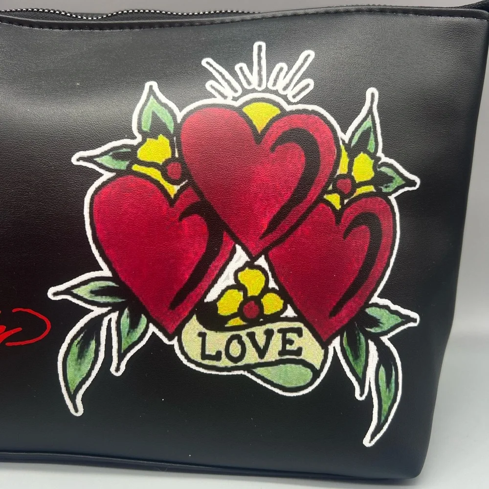 Ed hardy cosmetics bag